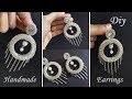 DIY || How To Make Fancy Bridal Silk Thread Earrings At Home || Silk Thread Earrings Tutorial !!!