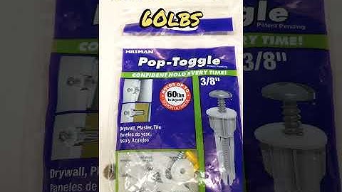 Tool Tips Best Compilation of Wall Anchor Toggles TikTok #tooltips #lifehacks