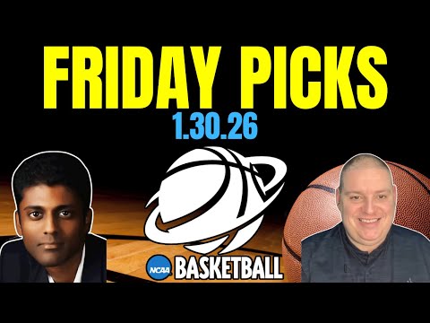 Friday Ncaa Basketball Picks - 1/30/26 L Craig Trapp & Indian Cowboy Ncaab Picks & Predictions