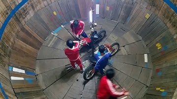 Xiếc mô tô bay mạo hiểm cảm giác mạnh | Circus motorcycles