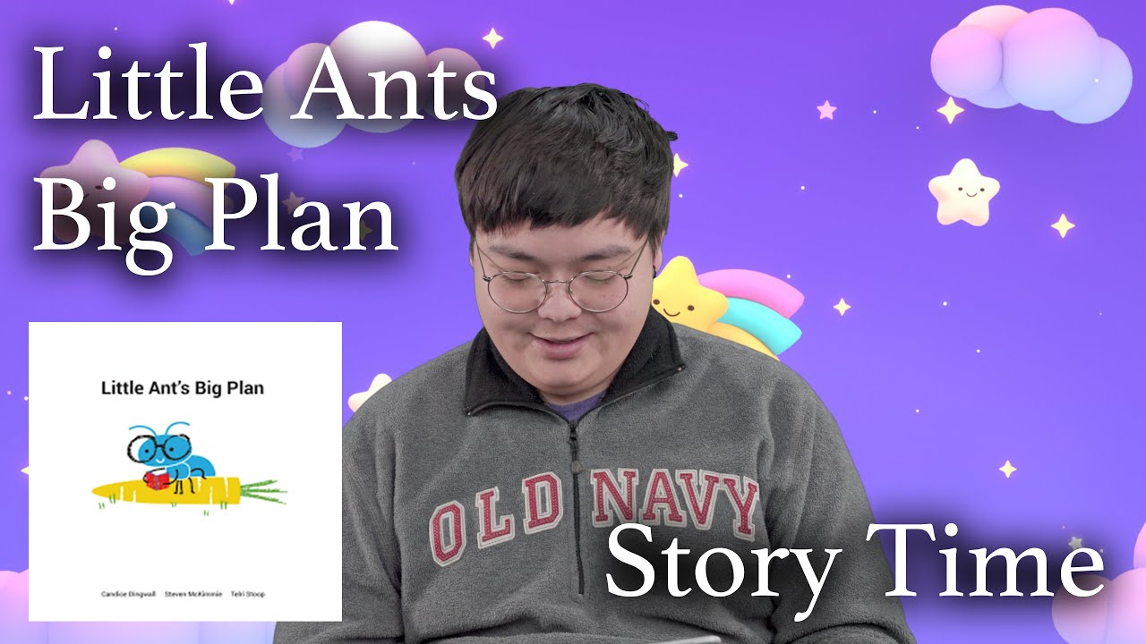 "Little Ant's Big Plan" Story Time for Kids