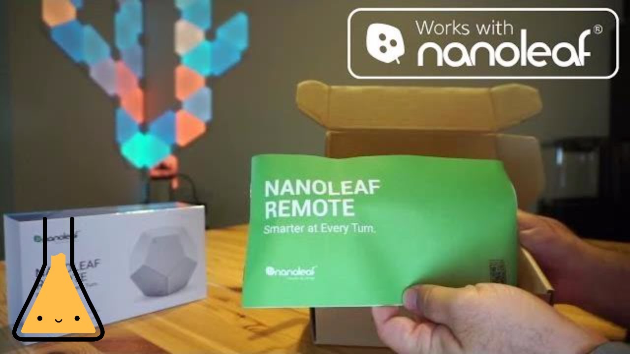 Aurora Nanoleaf Remote Unbox & Setup - YouTube