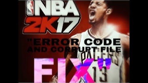 NBA 2k17 - How To Fix Corrupt Files on Xbox One (Simple and Quick Walkthrough!)
