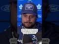 Auston Matthews On What Kept Him From Playing In Games 5 And 6 🤒