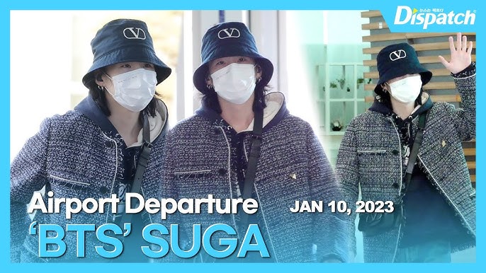 SUGA(BTS), Incheon International Airport ARRIVAL 