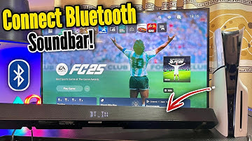 How to Connect Bluetooth Soundbar to PS5! 