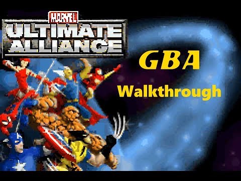 Marvel: Ultimate Alliance for GBA Walkthrough