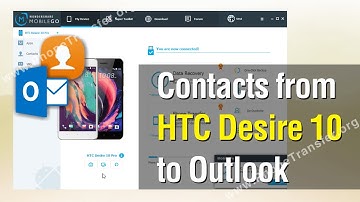 How to Export Contacts from HTC Desire 10 Pro LifeStyle to Outlook