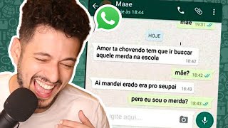 conversa de MÃE no WHATSAPP é bom demais