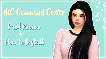 MC Command Center mod review | THE SIMS 4