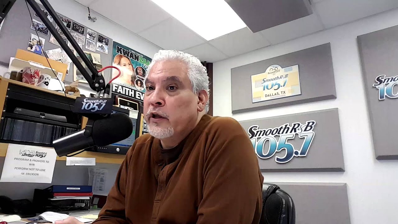 Tony Scott LIVE from the studios of Smooth R&B 105.7 in Dallas - YouTube