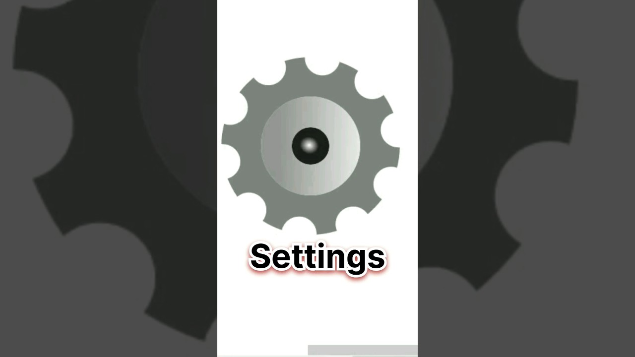 #coreldraw How to create Setting logo in coreldraw#gk_yt #viral #short