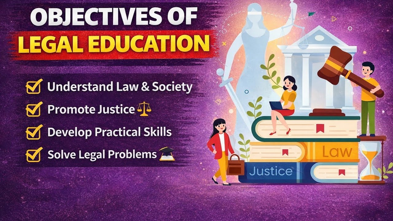 1. OBJECTIVES OF LEGAL EDUCATION || Legal Education and Research Methodology #lawstudies #law