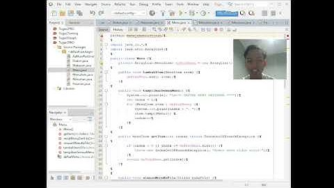 Tugas Praktik PBO: Sistem Manajemen Restoran (Java & NetBeans) - Faturahman Saputra