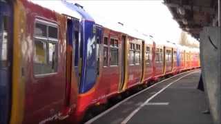 (HD) SWT's 456014 & 456006 at Clapham Junction 23/12/2014