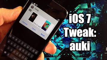 iOS 7 Jailbreak Tweak: auki