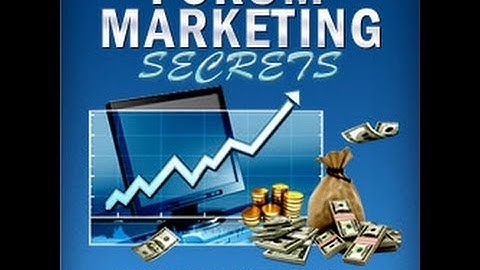 Using forums to generate quick traffic