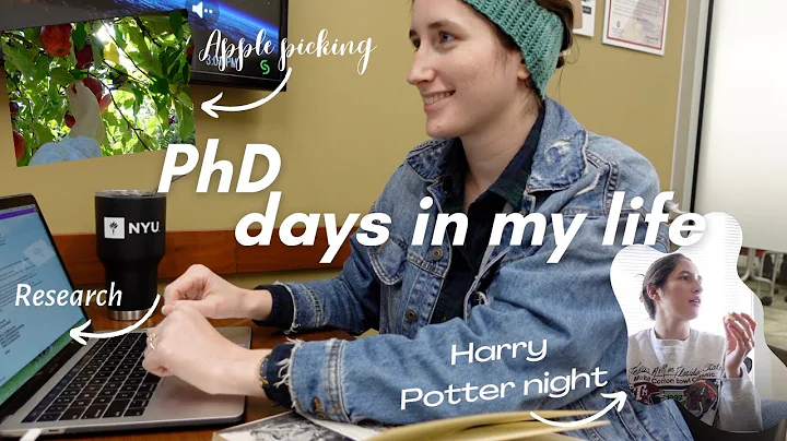 Research, Meetings & Apple Picking | Realistic PHD...