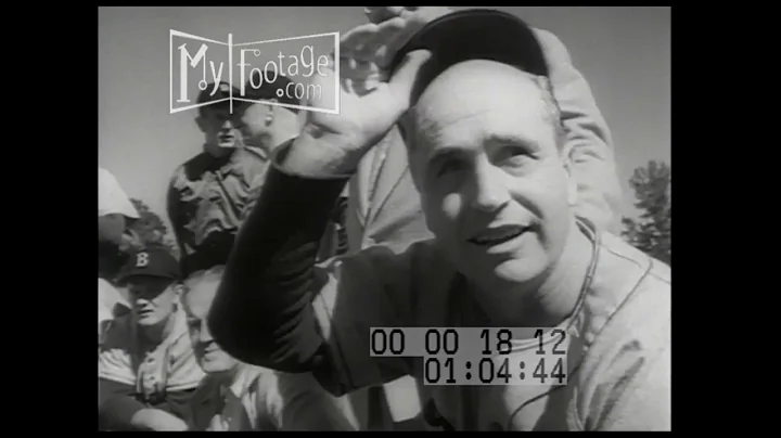 1954 Brooklyn Dodgers with New Manager Walter Alston