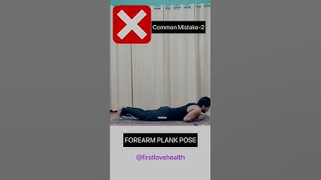 ❌Forearm Plank Pose✅ #shorts #forearmplank #plank