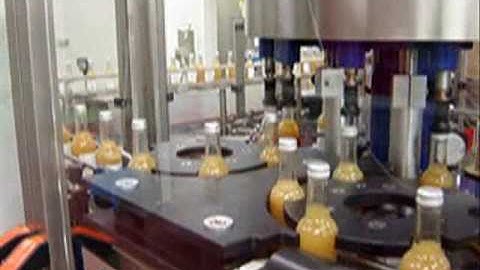 IC Filling Systems- Rotary 12 Head Self adhesive labeller for bottles