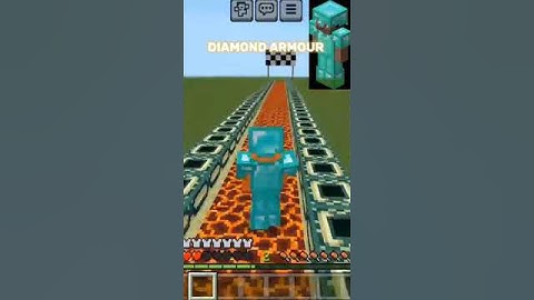 WHICH ARMOUR IS THE BEST 200 MAGMA BLOCKS #mincraftlogic #minecraft #minecraftshorts #gaming #viral