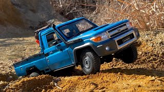 1/10 Scale RC car : Killerbody TOYOTA LC70(Mercury Scale Chassis) Off-road Driving.