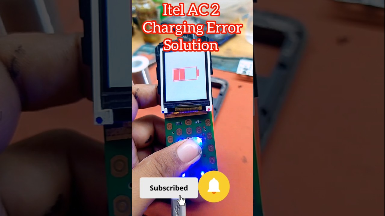 Itel ACE 2 N Charging Error Solution |•| Itel Charging Ways 