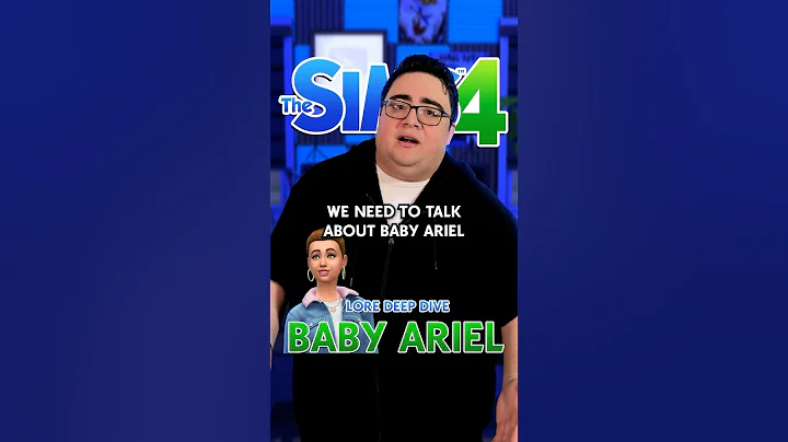 What’s up with Baby Ariel in #thesims4 ?! #thesims #shorts #sims4