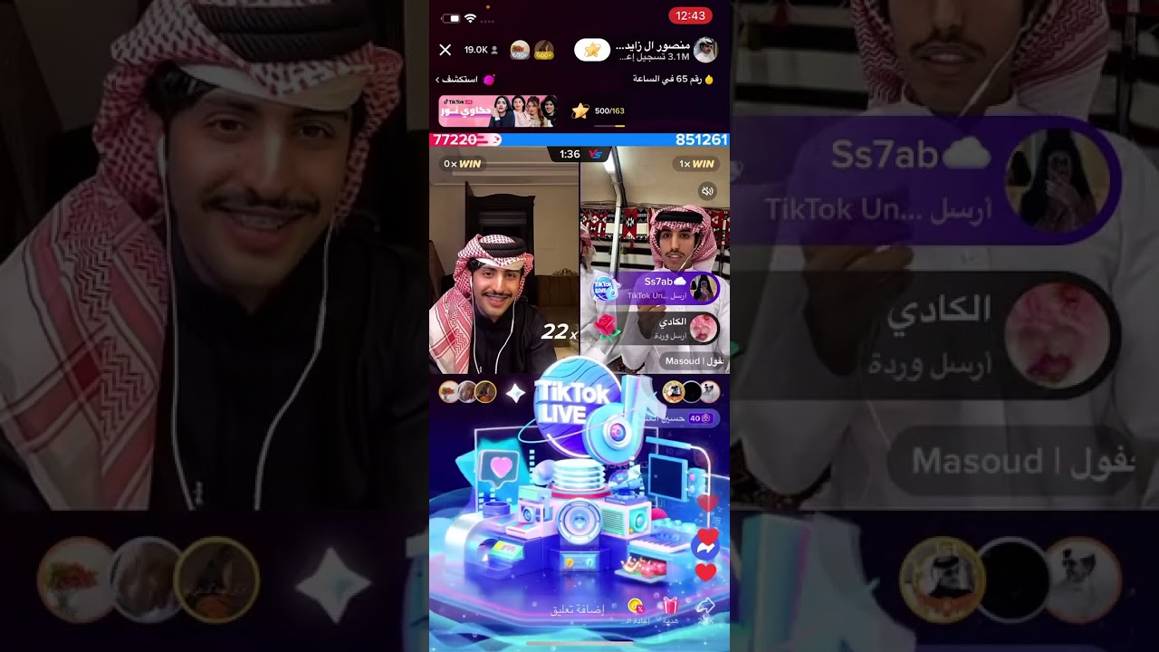 جولة تحدي بين منصور ال زايد ومسعود بن شعفول24/2/2023