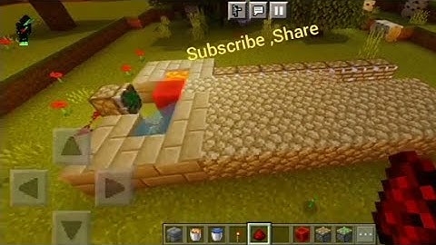 Minecraft Automatic Cobblestone Generator.1min-100 coblestone🪨 Part-3