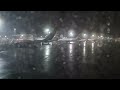 Easyjet A320neo: Rainy Night Landing in London/Gatwick