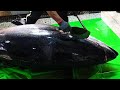 [661 lb] GIANT BLUEFIN TUNA CUTTING / 300KG級 巨大黑鮪魚切割 -  Donggang Fishing Port Market ,Taiwan