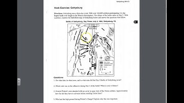 Gettysburg Mini Q Hook exercise