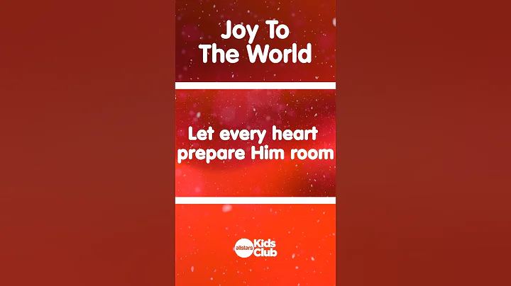 Joy To The World | #Christmas  #kids music
