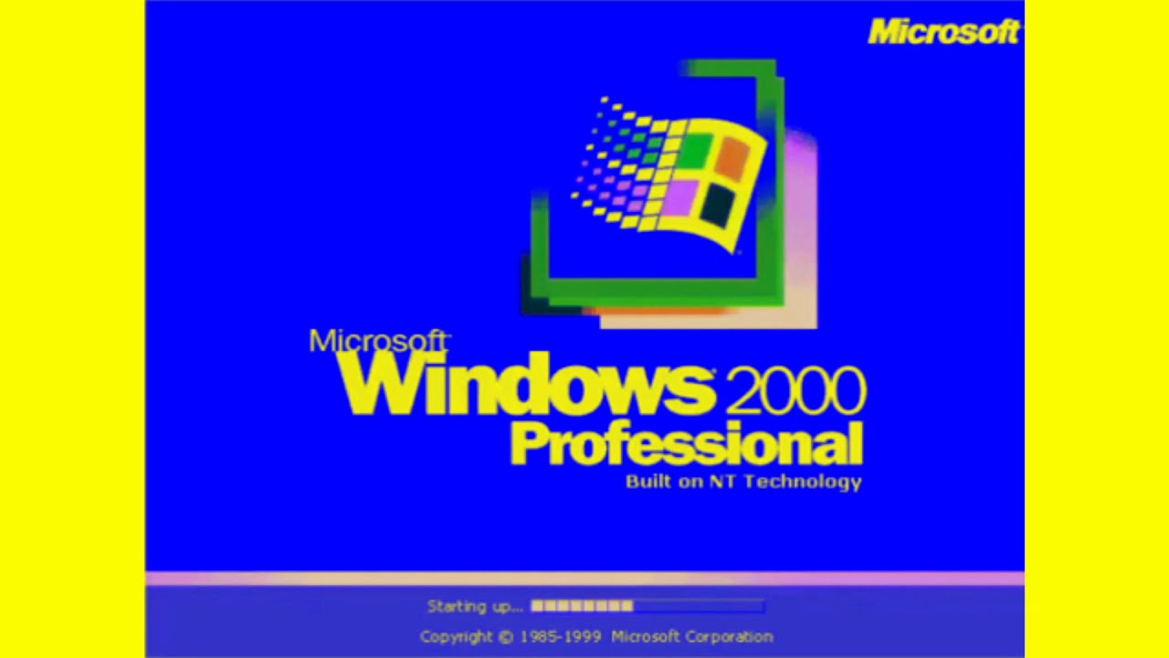 Windows 2000 Startup Effects (Sponsored by Pyramid Films 1978