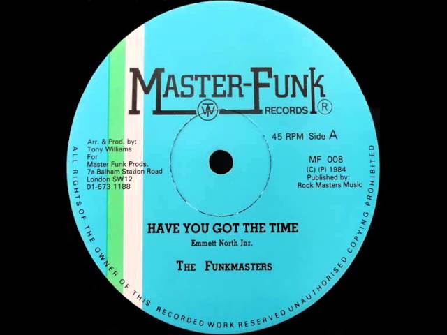 The Funkmasters - Have You Got The Time (12
