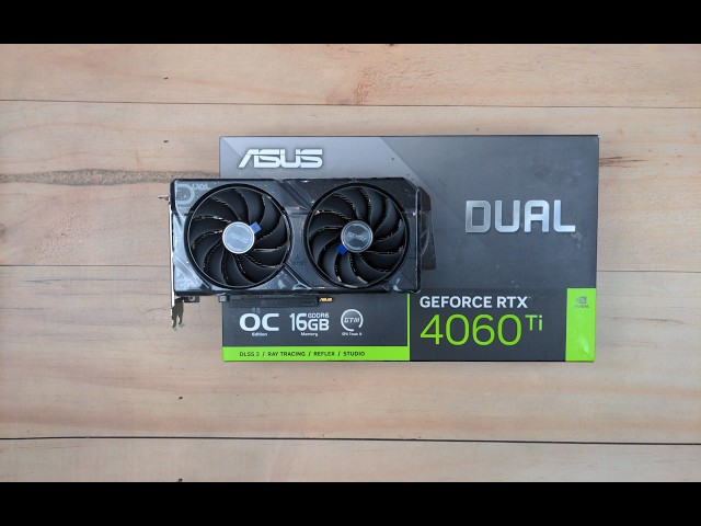 ASUS GeForce RTX 4060 Ti 16Gb DUAL OC EVO 🎯 Graphics Card