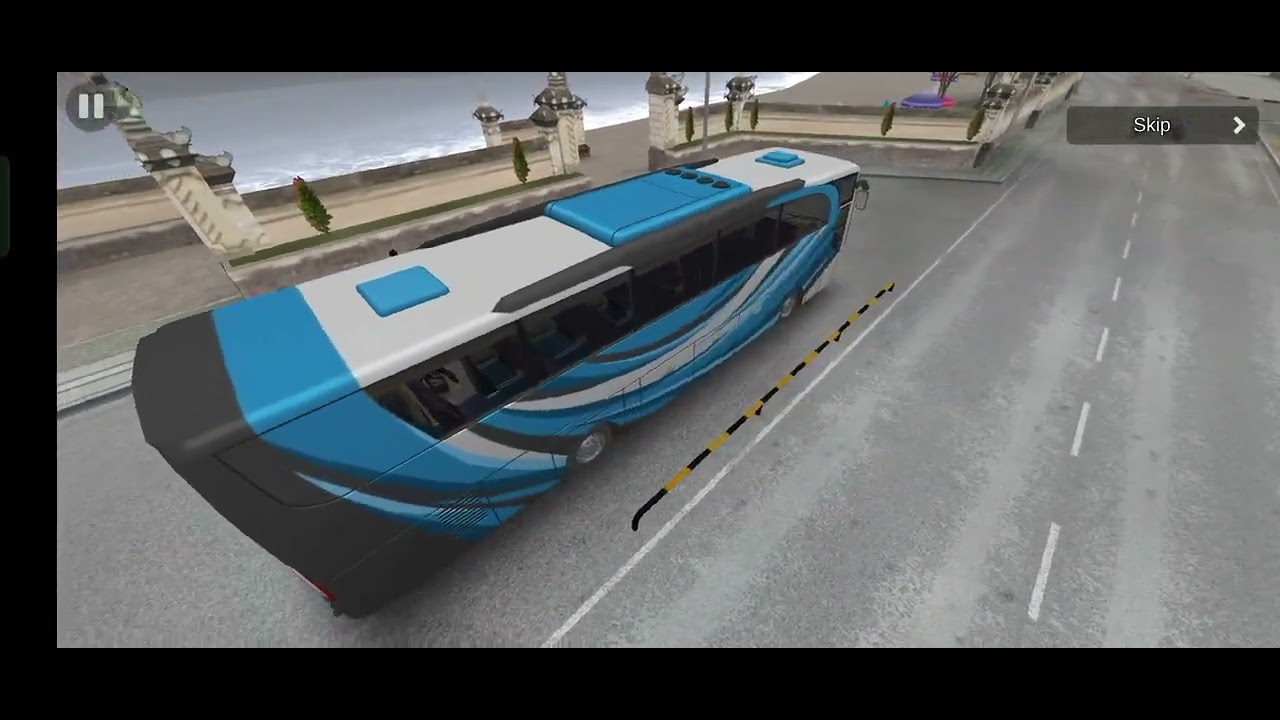 Tour trip to beach ep02 bus simulator game play 