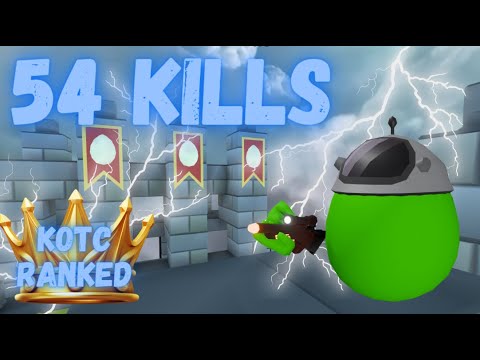 54 Kills with Crackshot in KOTC Ranked! | Shell Shockers