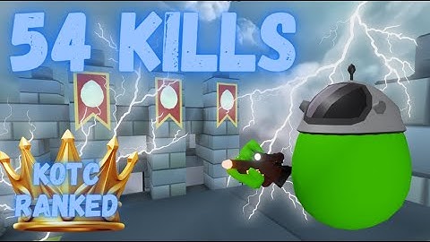 54 Kills with Crackshot in KOTC Ranked! | Shell Shockers