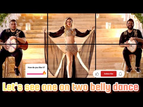 Let's watch one on two || oriental gizem ❤️ || World belly dances