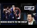 JJ Redick reacts to the Nets getting SWEPT by the Celtics 🧹 | Get Up