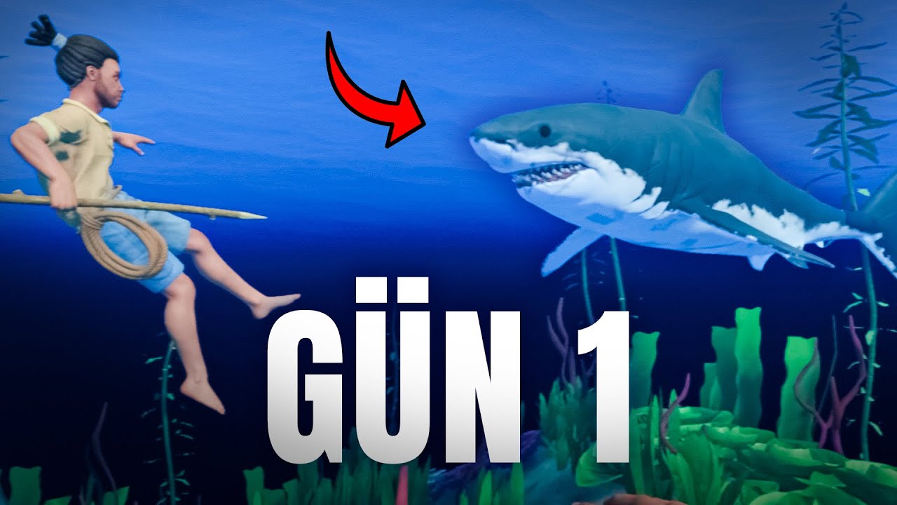 YENİ SERİ | Kocaman Okyanusta Yapayalnız Başlangıç | Raft - GÜN 1