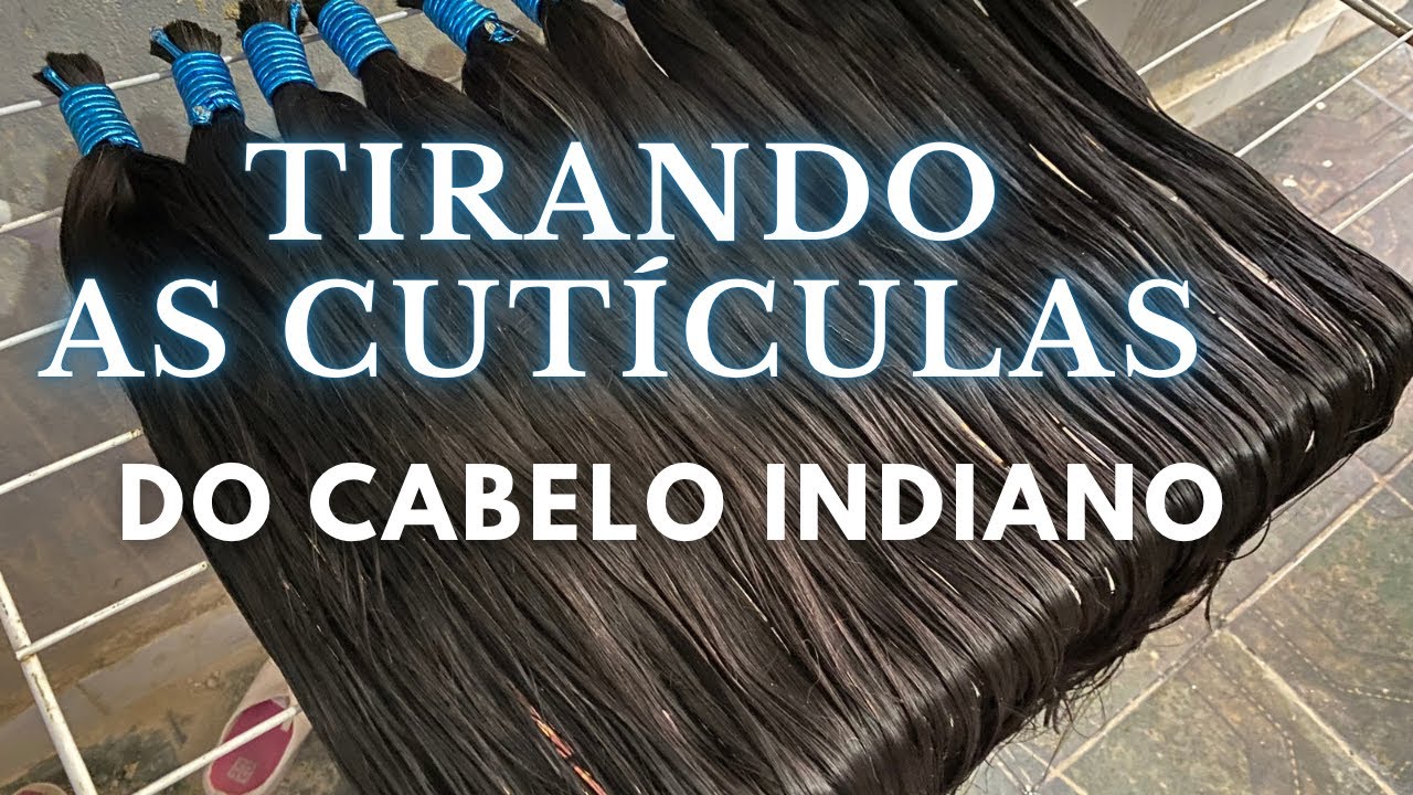 Descuticularização de cabelo que embola