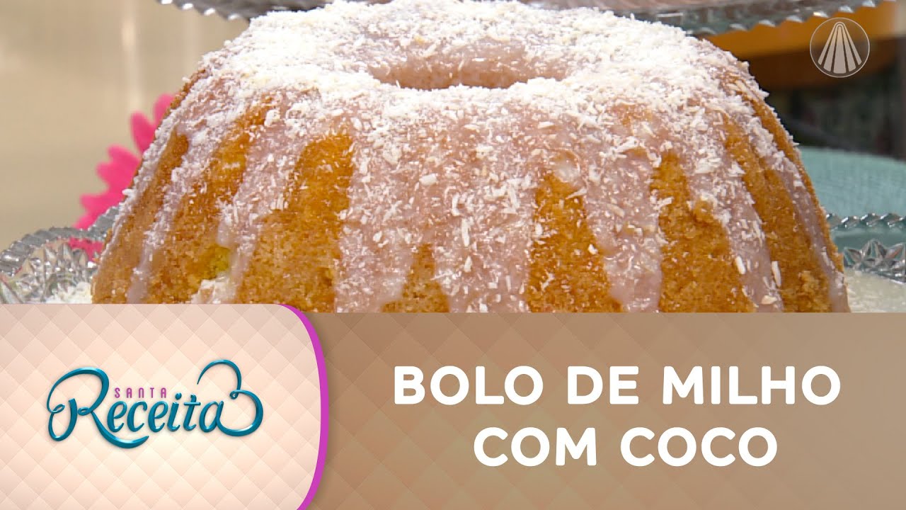 RECEITA DO DIA: saiba como fazer bolo de milho com coco - Portal RVA