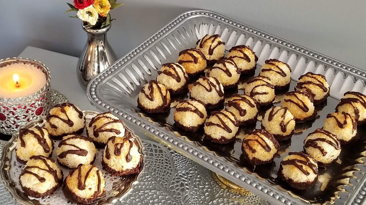 أسرع حلوة في العالم كتحضر في رمشة عين بأبسط المكونات و بلا تمارة /حلويات العيد 2019