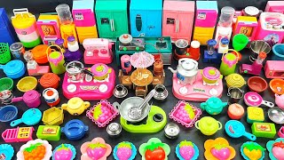 6 Minutes Satisfying With Unboxing Hello Kitty Kitchen Set | Cutee Tiny Mini ASMR kitchen set 185