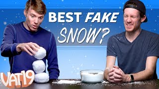 And The Best Fake Snow Is...?