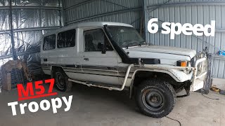 Landcruiser Troopy M57 Engine swap [PT1]